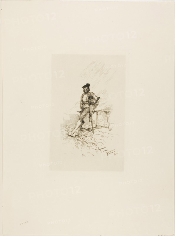 Costume of the Time of Goya, n.d. Creator: Mariano Jose Maria Bernardo Fortuny y Carbo.