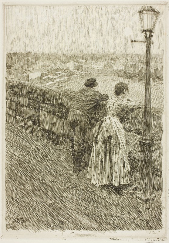 Fisherman at Saint Ives, 1891. Creator: Anders Leonard Zorn.