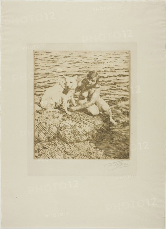 Sappo, 1917. Creator: Anders Leonard Zorn.