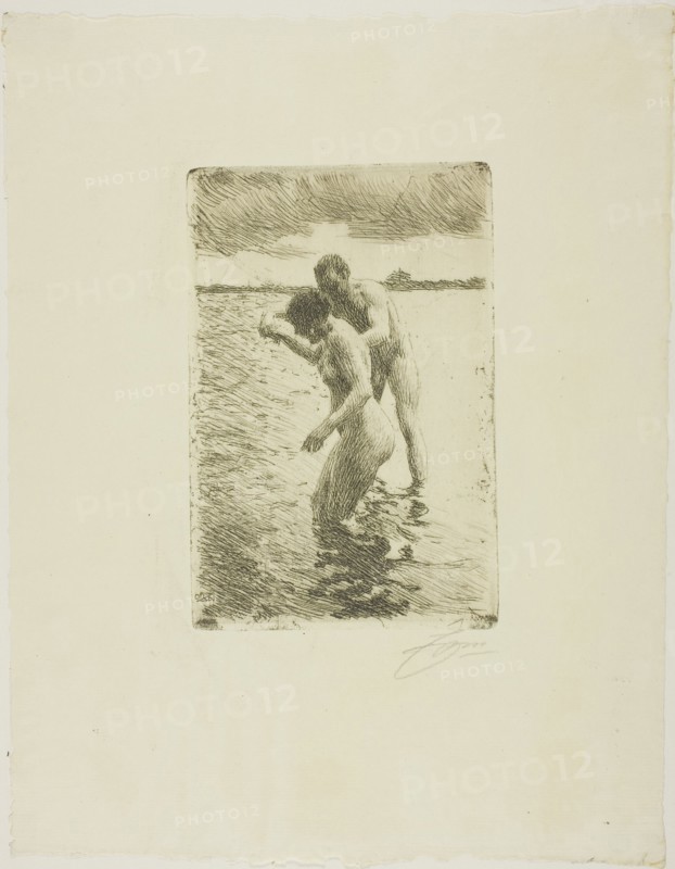 Pilot, 1919. Creator: Anders Leonard Zorn.