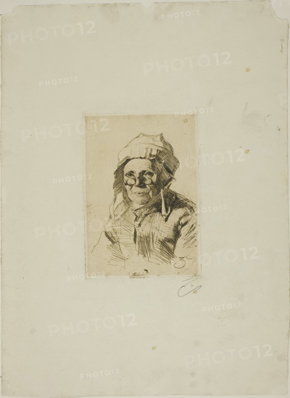 Grandmother I, 1884. Creator: Anders Leonard Zorn.