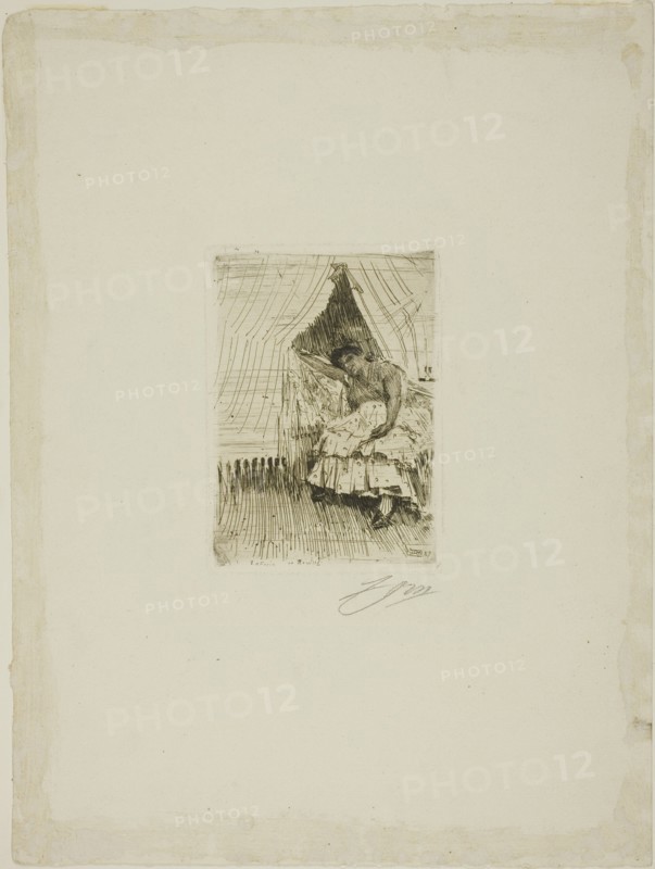 La Feria, 1889. Creator: Anders Leonard Zorn.