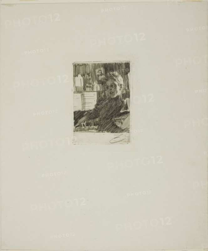 Young Norwegian at the Piano, 1891. Creator: Anders Leonard Zorn.