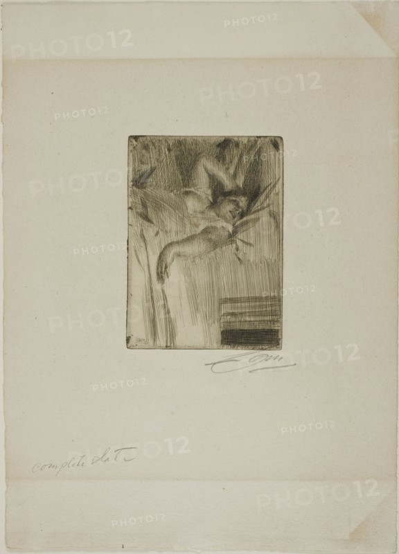 Le Réveil, 1891. Creator: Anders Leonard Zorn.