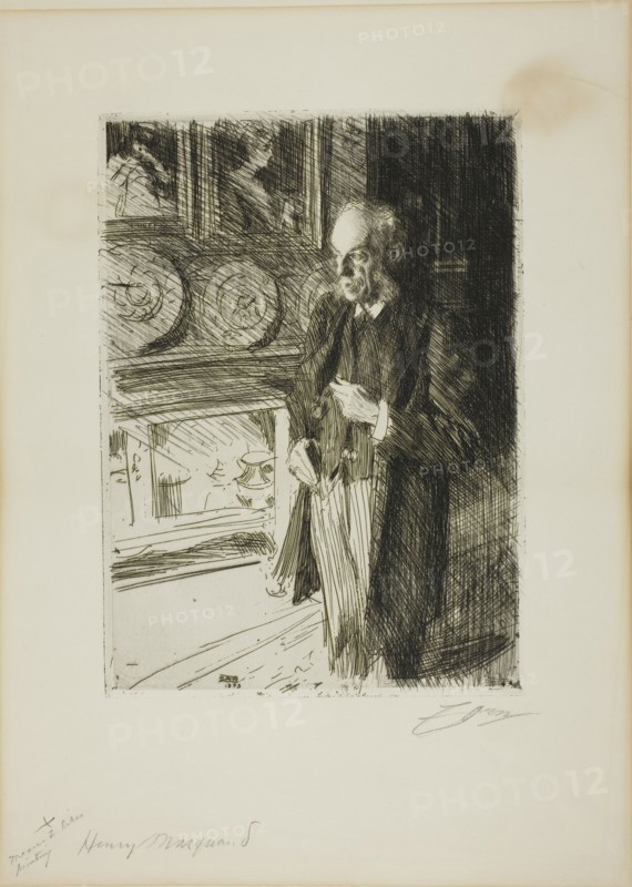 Henry Marquand, 1893. Creator: Anders Leonard Zorn.