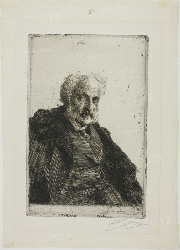 S. Loeb, 1897. Creator: Anders Leonard Zorn.