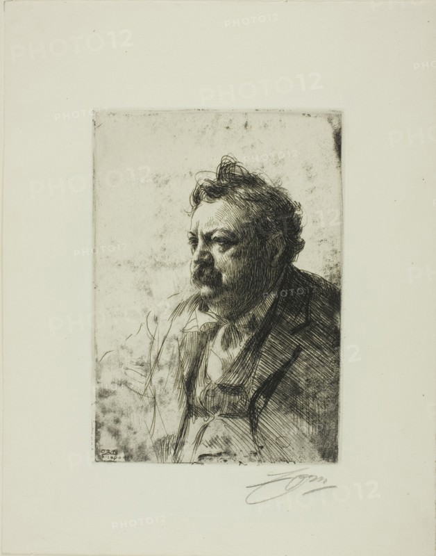 Billy Mason, 1900. Creator: Anders Leonard Zorn.