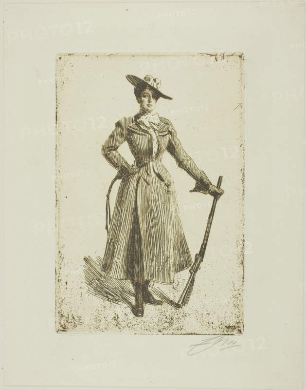 Mrs. Thompson Seton, 1901. Creator: Anders Leonard Zorn.