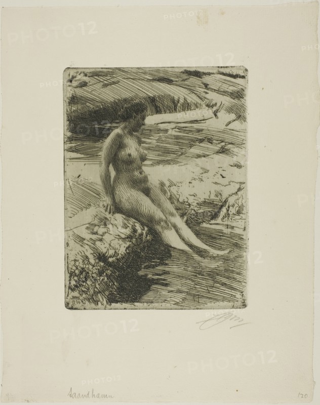 Sandhamn, 1906. Creator: Anders Leonard Zorn.
