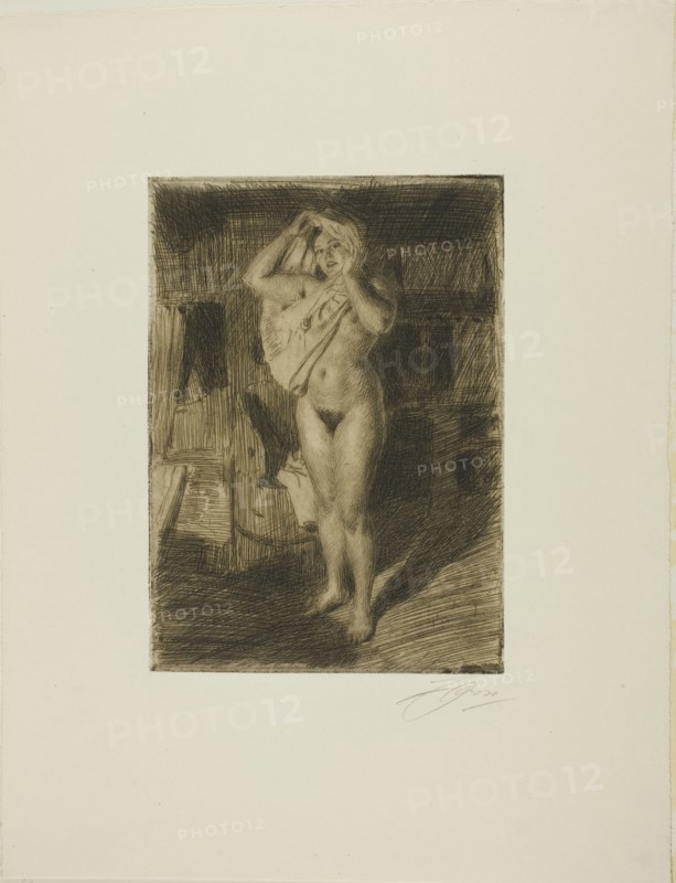 Berserk, 1914. Creator: Anders Leonard Zorn.