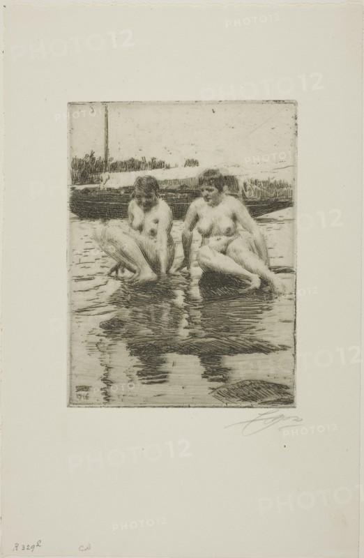 My Models, 1916. Creator: Anders Leonard Zorn.