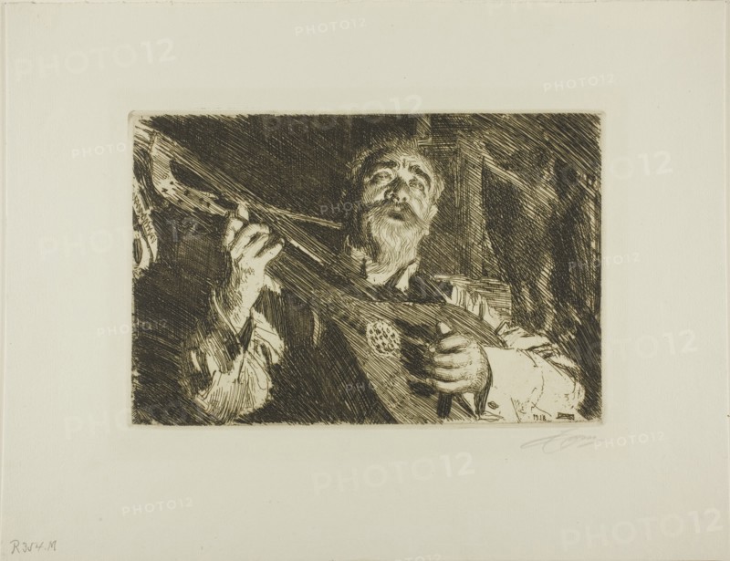 Vicke, 1918. Creator: Anders Leonard Zorn.