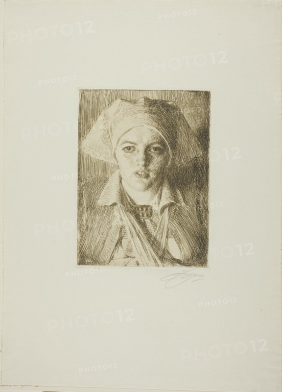 Gulli II, 1918. Creator: Anders Leonard Zorn.