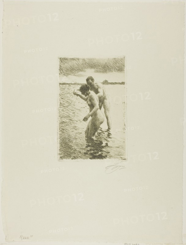 Pilot, 1919. Creator: Anders Leonard Zorn.