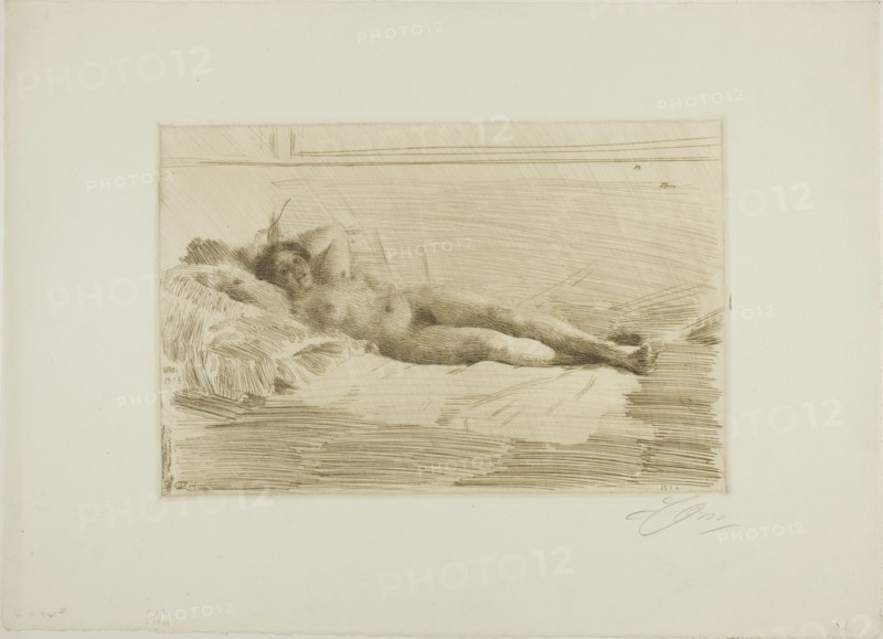 Elin, 1913-14. Creator: Anders Leonard Zorn.
