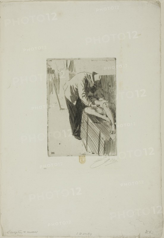 Per Hasselberg, 1891. Creator: Anders Leonard Zorn.