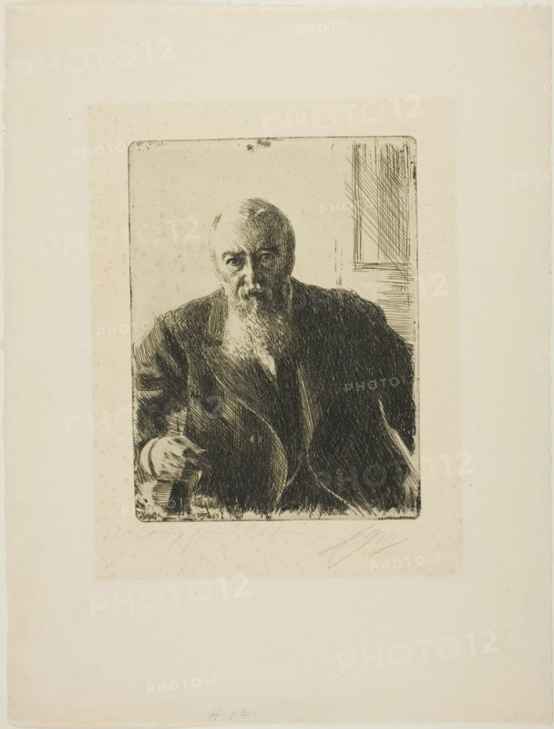 C. F. Liljevalch, 1909. Creator: Anders Leonard Zorn.