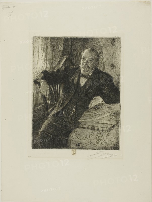 Grover Cleveland I, 1899. Creator: Anders Leonard Zorn.