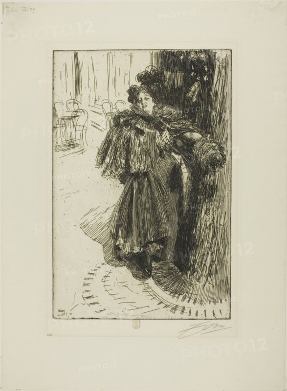 Effet de Nuit III, 1897. Creator: Anders Leonard Zorn.