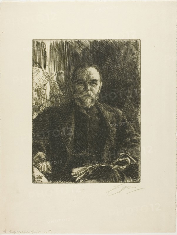 John Hay, 1904. Creator: Anders Leonard Zorn.