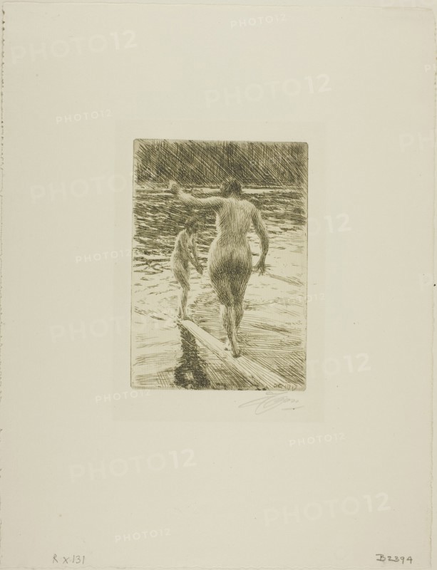 Balance, 1919. Creator: Anders Leonard Zorn.