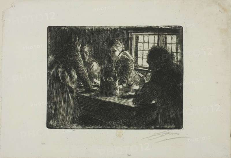 The Bride's-Maid, 1905. Creator: Anders Leonard Zorn.