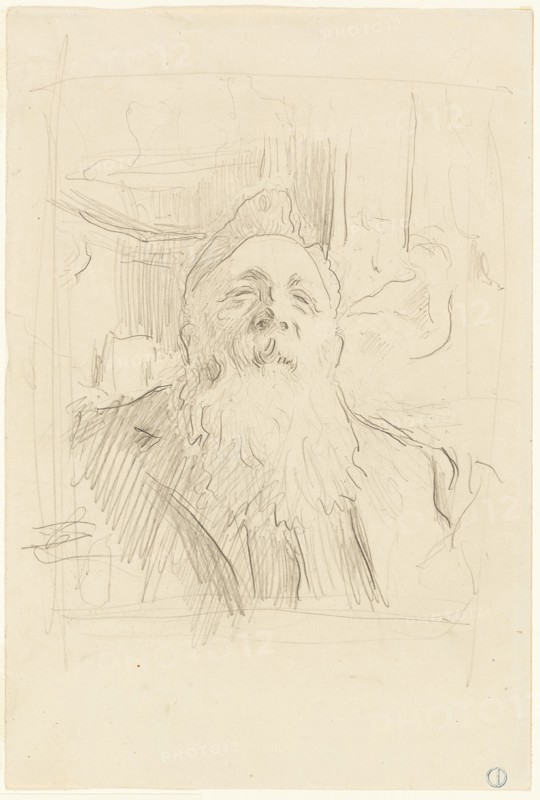 Study, 1906. Creator: Anders Leonard Zorn.