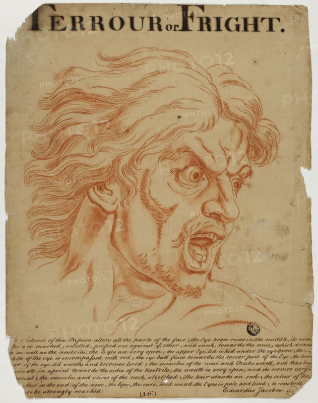 Terrour (sic) or Fright, after 1698. Creator: Eduardus Jacobus.