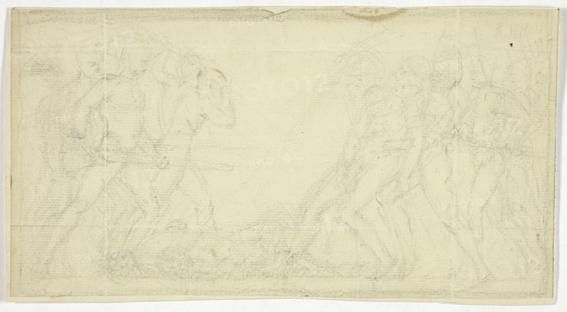 Frieze of Warriors, n.d. Creators: Unknown, Thomas Stothard.