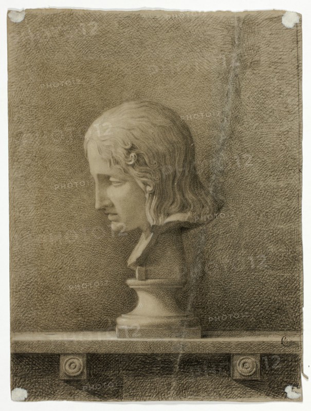 Marble Bust of a Young Man, n.d. Creator: Unknown.