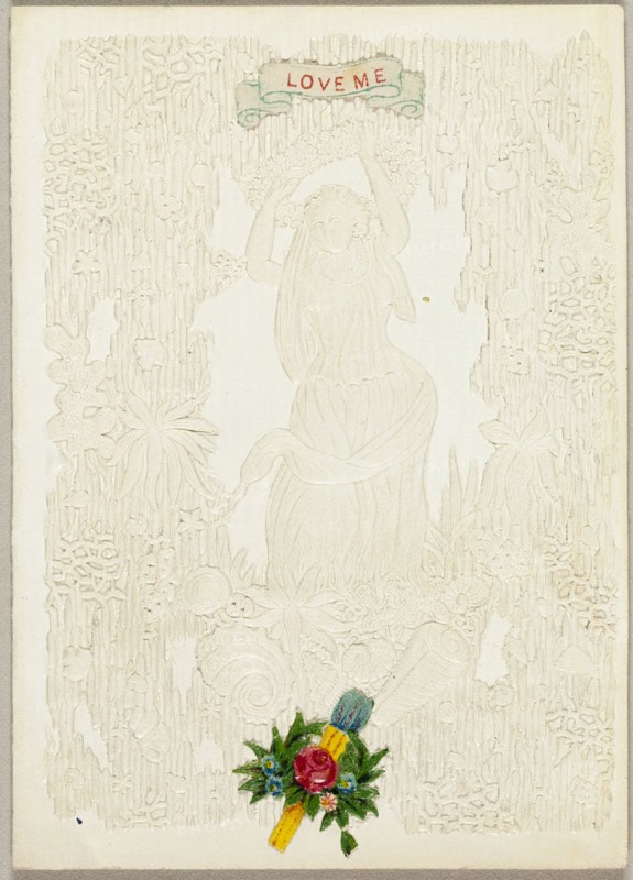 Love Me (Valentine), 1860/70. Creator: Unknown.