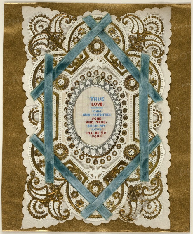True Love (Valentine), c.1881. Creator: Unknown.