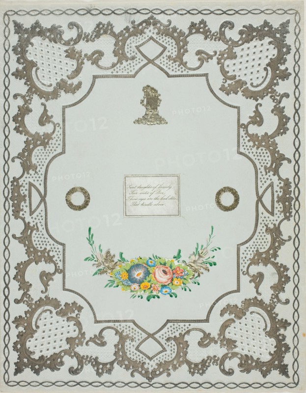 Sweet Daughter of Beauty (valentine), c.1850. Creator: Unknown.