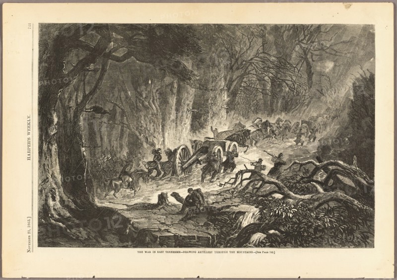The War in East Tennessee, published November 21, 1863. Creator: Unknown.