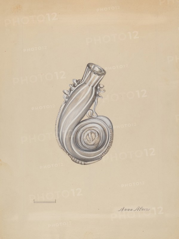 Scent Bottle, c. 1937. Creator: Anna Aloisi.