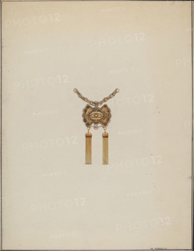Brooch, c. 1937. Creator: Madeline Arnold.