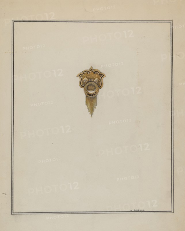 Brooch, c. 1937. Creator: Madeline Arnold.