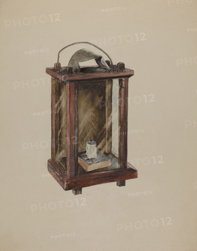 Lantern, c. 1937. Creator: Ralph Atkinson.