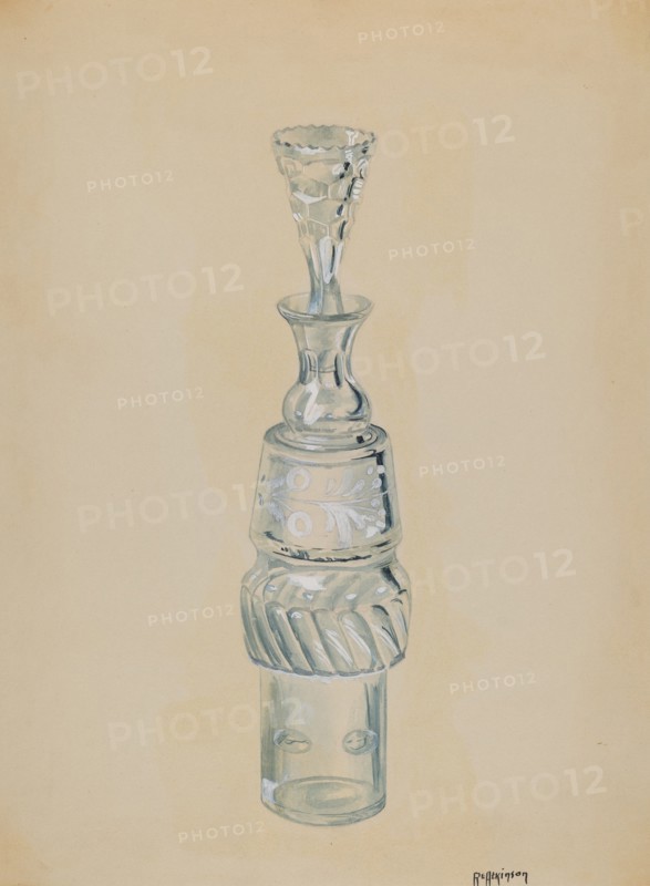 Caster Bottle, c. 1936. Creator: Ralph Atkinson.