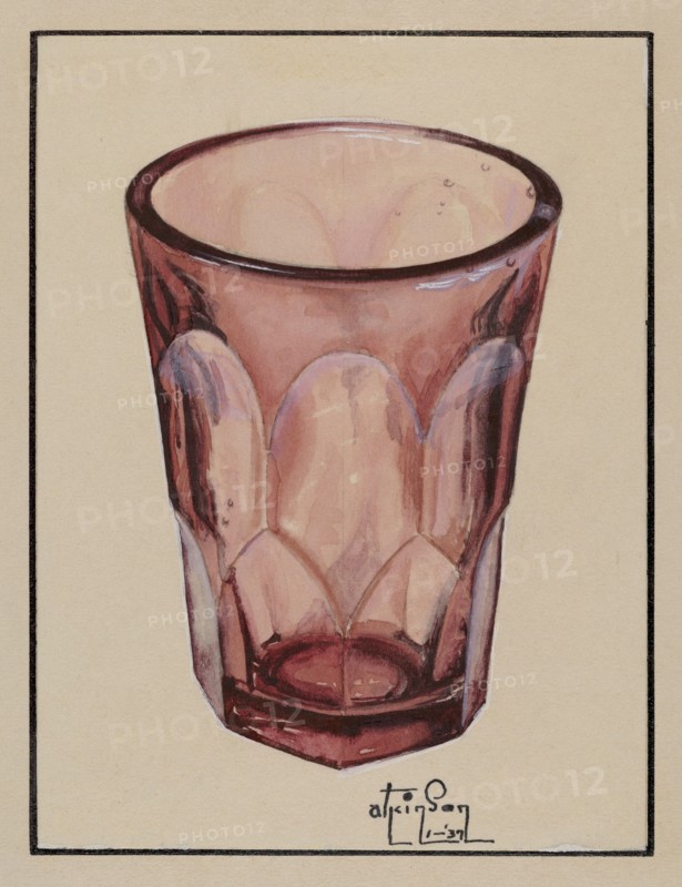 Whiskey Glass, 1937. Creator: Ralph Atkinson.