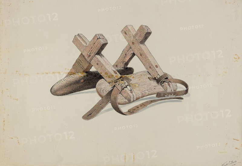Pack Saddle, 1935/1942. Creator: Frank C. Barks.