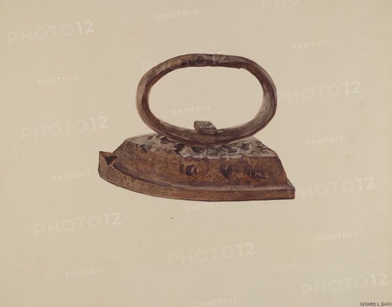 Iron, c. 1941. Creator: Gerard Barnett.