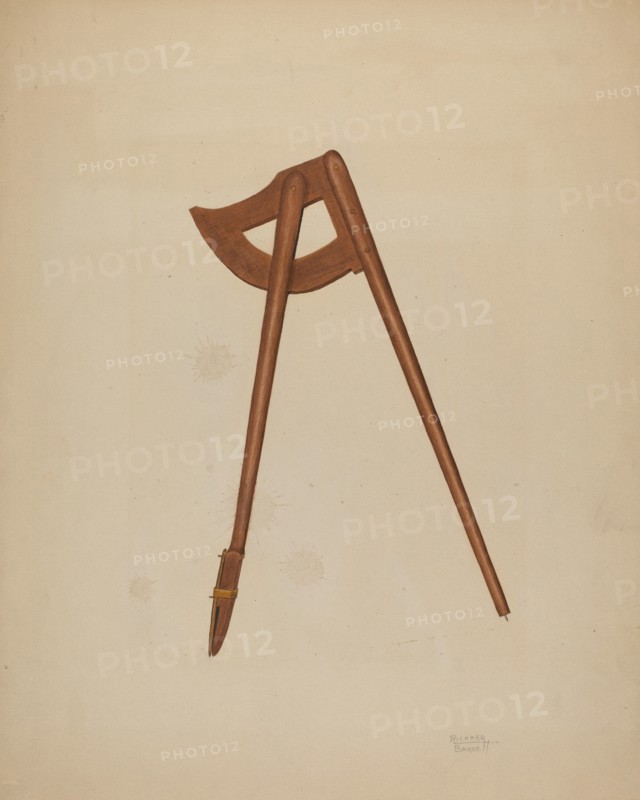 Shaker Compass, c. 1938. Creator: Richard Barnett.