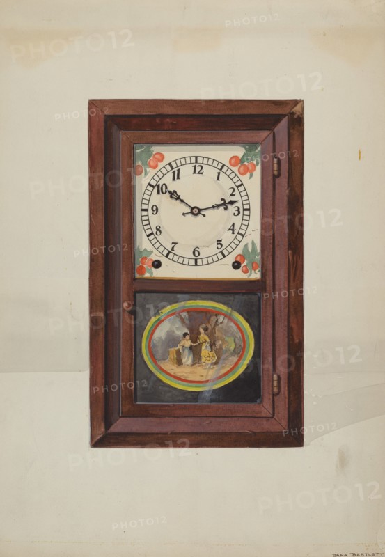Clock, Seth Thomas, c. 1937. Creator: Dana Bartlett.