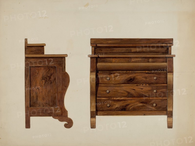 Dresser, 1937. Creator: Dana Bartlett.