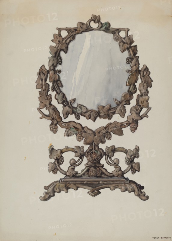 Shaving Mirror, 1936. Creator: Dana Bartlett.