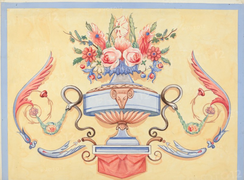 Wall Painting, c. 1936. Creator: Dana Bartlett.