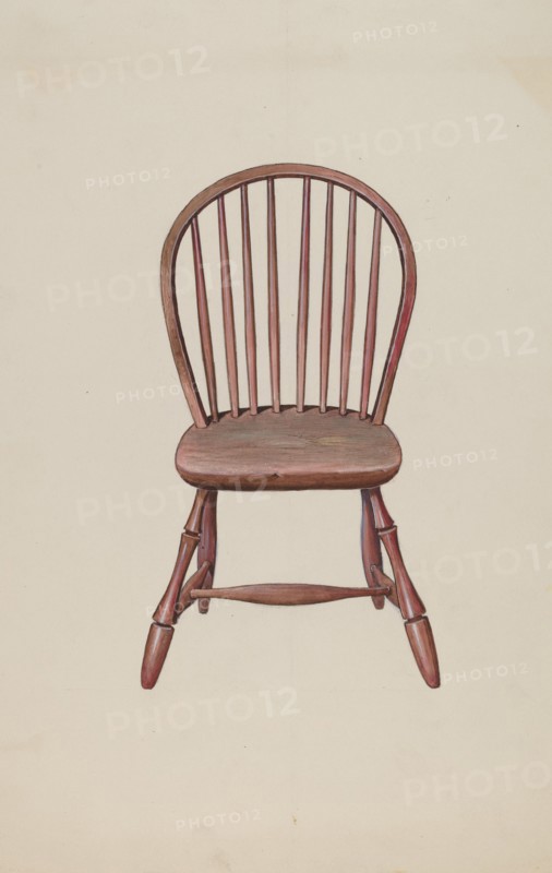 Windsor Chair, 1936. Creator: Dana Bartlett.