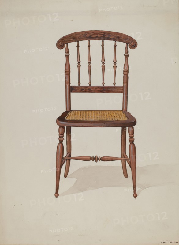 Windsor Chair, 1936. Creator: Dana Bartlett.