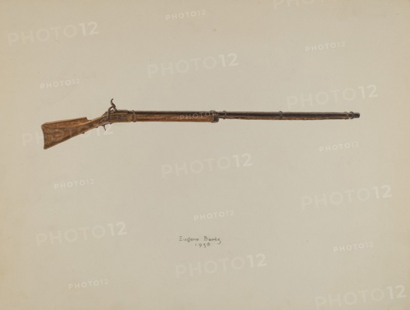 Gun, 1938. Creator: Eugene Bartz.